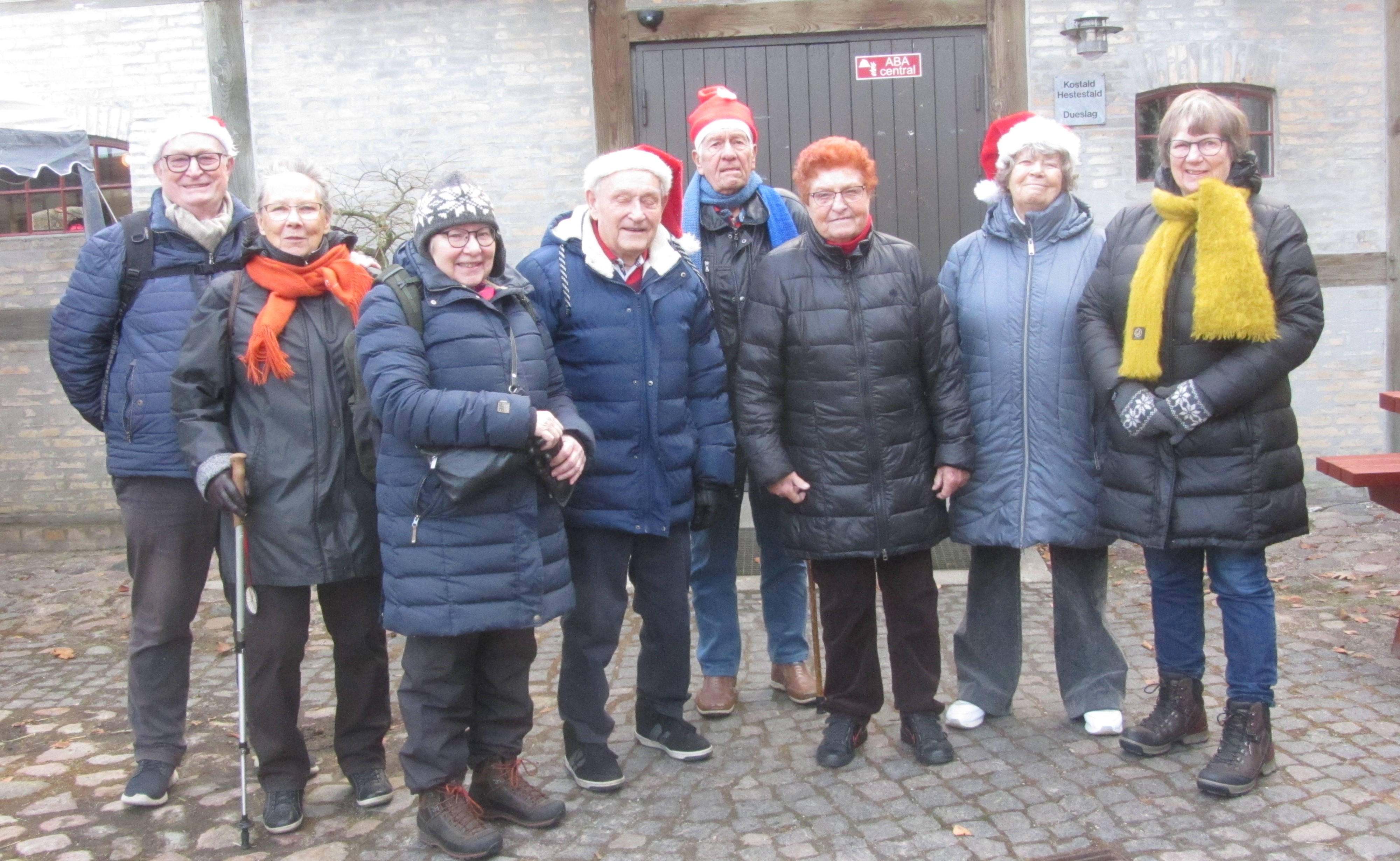 Så er vi klar til gåtur