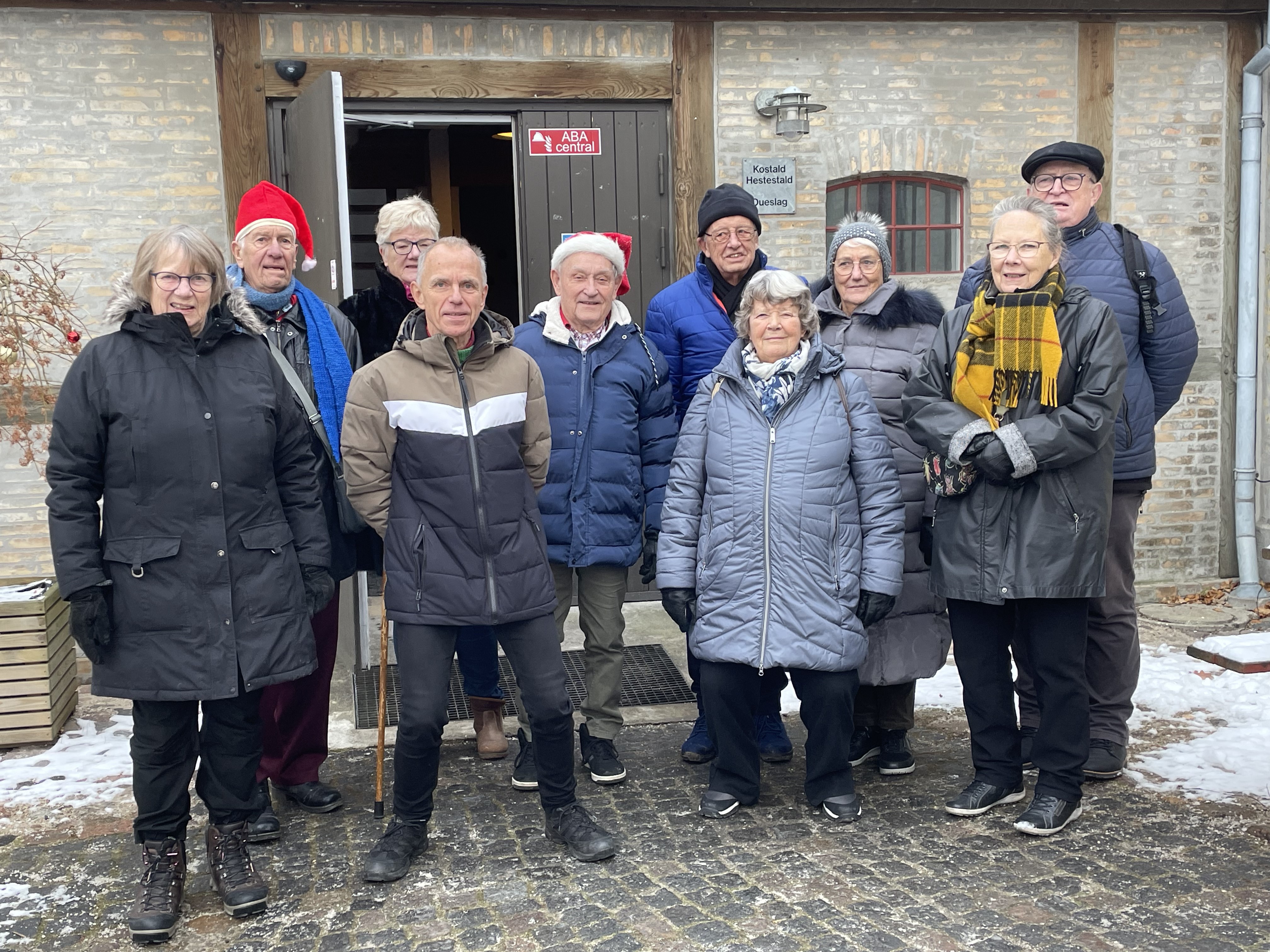 Så er vi klar til gåtur